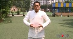 习得独门“嗨”气功 头破钢板很轻松