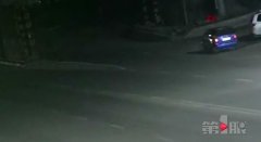 刚起步就撞柱子 原是酒驾惹的祸