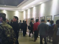 全市首届书法小品展昨天在秀山举行