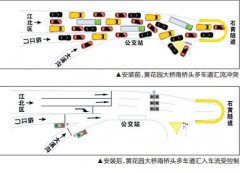 主城缓解堵塞又添神器 一个线圈地下埋 红灯绿灯它调节