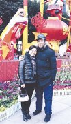 妻子每天牵失明丈夫散步 当活导航