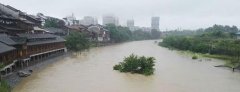 秀山遭遇强降雨 最大雨量达93.1毫米