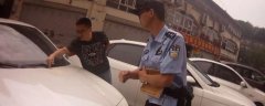 “天降”大菠萝 小车被砸出一个坑