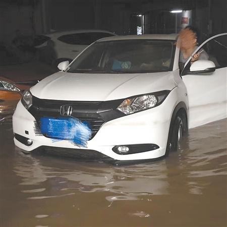 暴雨淹了车库 200多辆车“泡汤”了