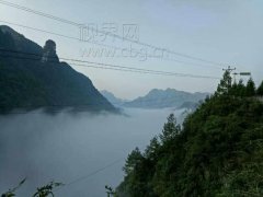 <b>重庆今晨现“云河”奇观   宛如仙境</b>